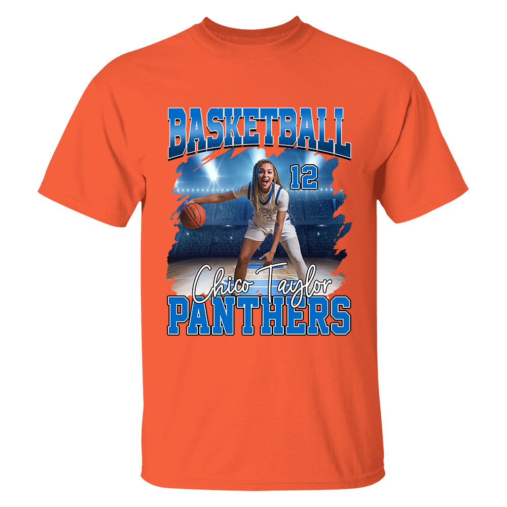 Game Day Basketball Personalized Shirt Custom Photo And Team Name Ph99 Tu20