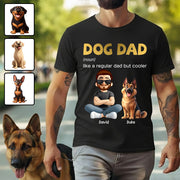 Dog Dad Personalized Shirt – Unique Gift for Dog Lovers & Fathers Tu24 Hv01