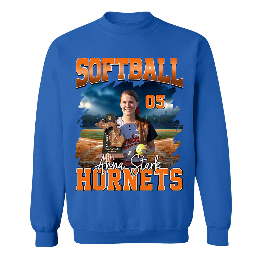 Game Day Softball Personalized Shirt Custom Photo And Team Name