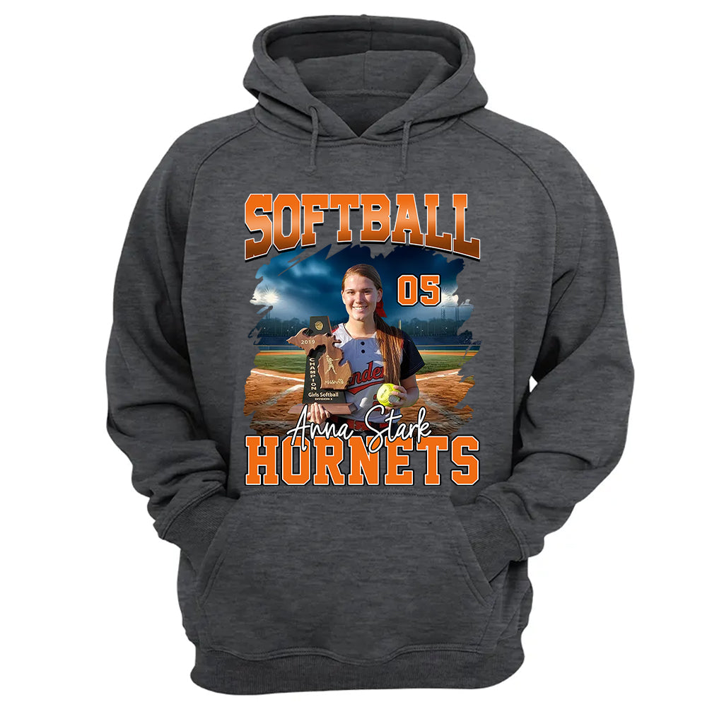 Game Day Softball Personalized Shirt Custom Photo And Team Name