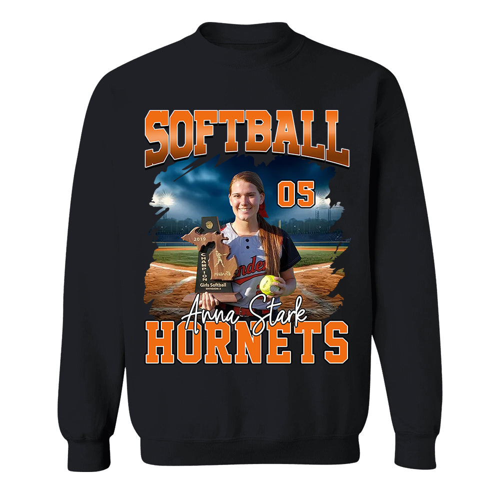 Game Day Softball Personalized Shirt Custom Photo And Team Name