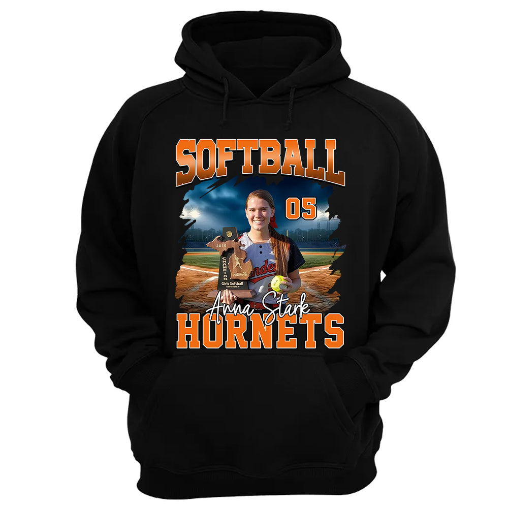 Game Day Softball Personalized Shirt Custom Photo And Team Name