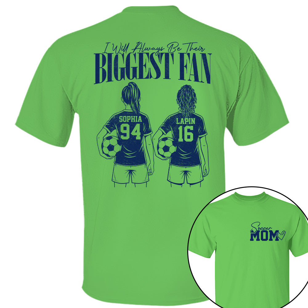 I'll Always Be Your Biggest Fan - Washed Tee Retro Bootleg Shirt For Soccer Players T24