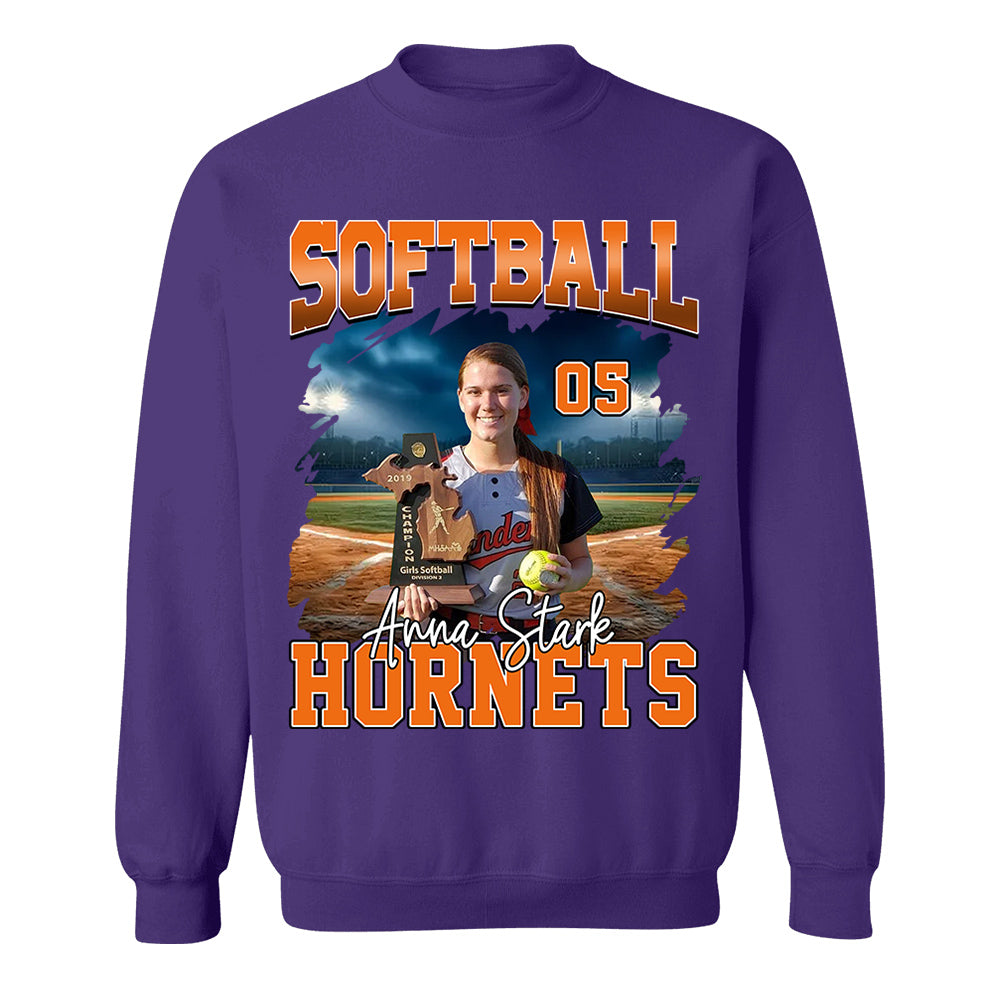 Game Day Softball Personalized Shirt Custom Photo And Team Name