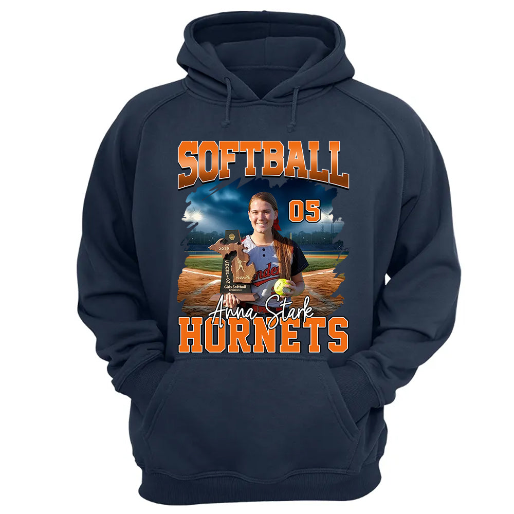 Game Day Softball Personalized Shirt Custom Photo And Team Name