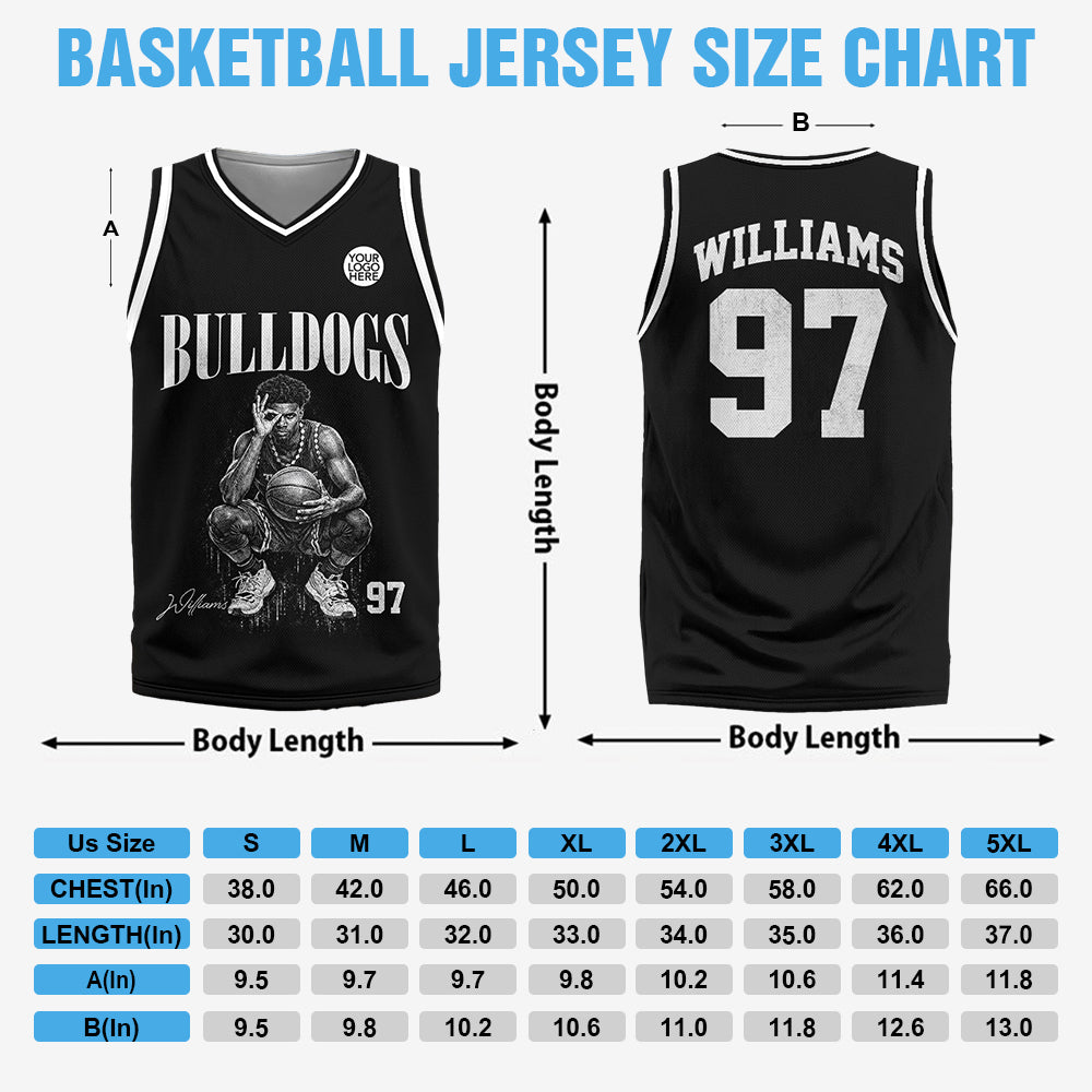 Persionalized Basketball Jersey Shirt - Retro Bootleg Shirt For Basketball Players Tu24