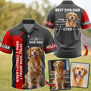 Best Dog Dad Ever - Personalized Hawaiian Shirt - Father's Day Gifts For Dad, Grandpa, Dog Lovers, Dog Dad T1807 T24