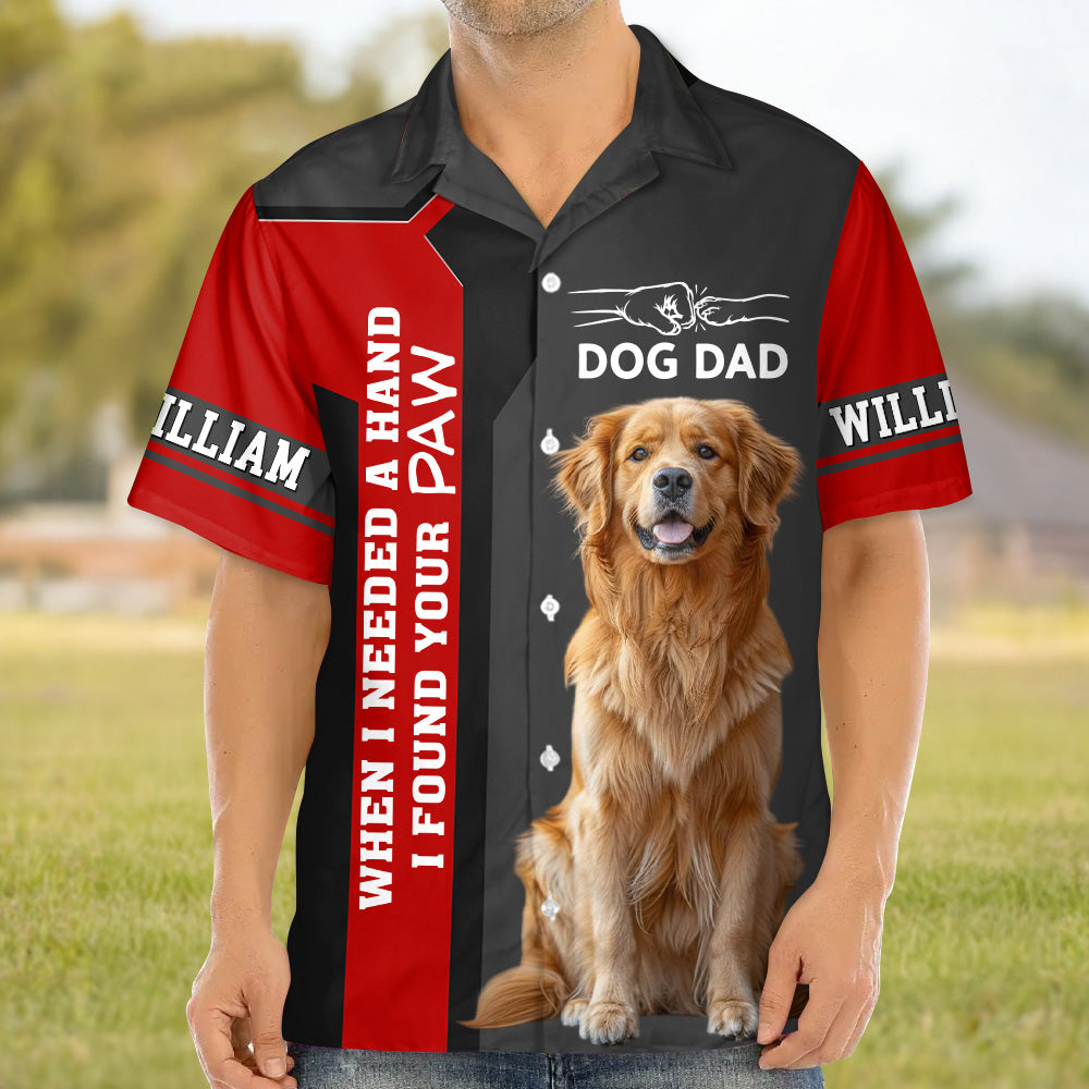 Best Dog Dad Ever - Personalized Hawaiian Shirt - Father's Day Gifts For Dad, Grandpa, Dog Lovers, Dog Dad T1807 T24