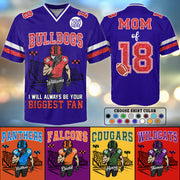 I Will Always Be Your Biggest Fan Personalized Football Jersey Shirt Gift For Football Lovers Tu24 Hv01