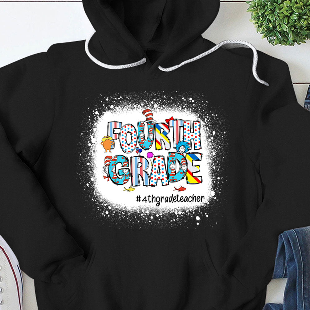 Personalized Teacher Shirt Read Across America Custom Teacher's Level - Dr Seuss Day Celebration Shirt Ph99 Nh00