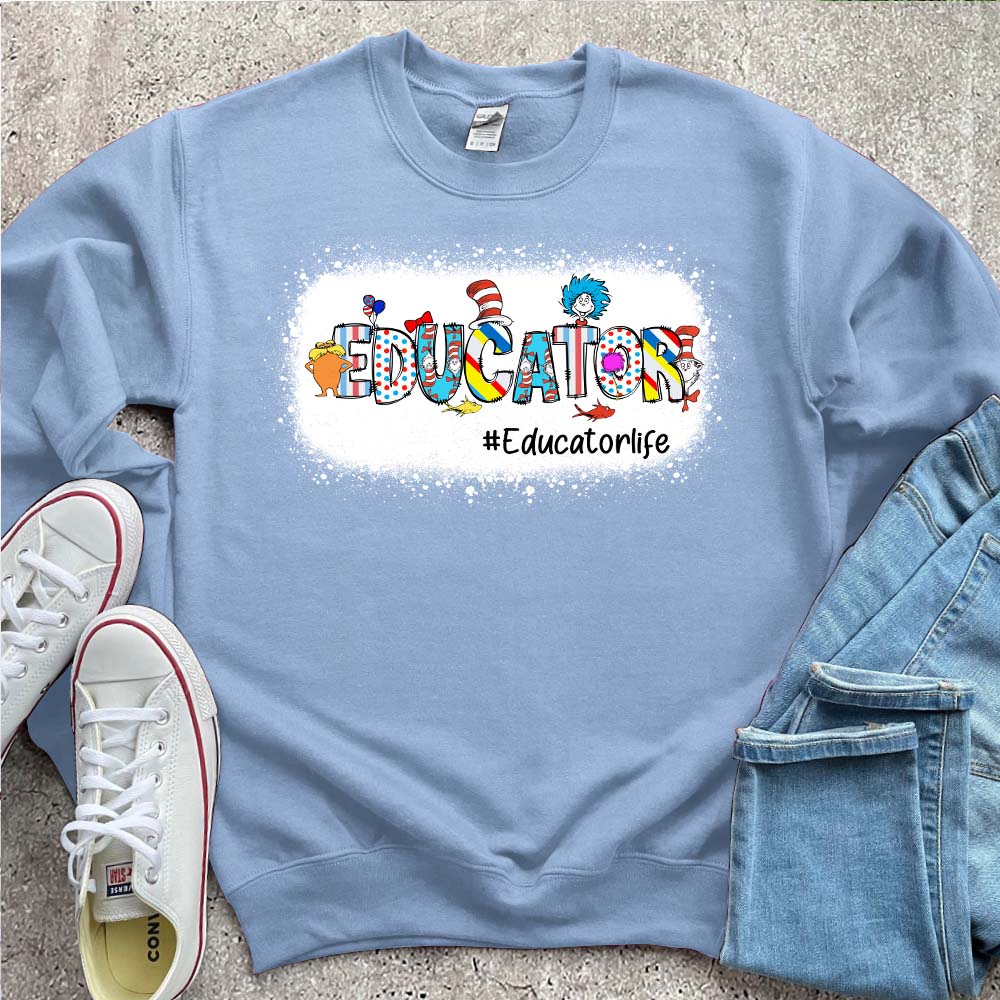 Personalized Teacher Shirt Read Across America Custom Teacher's Level - Dr Seuss Day Celebration Shirt Ph99 Nh00