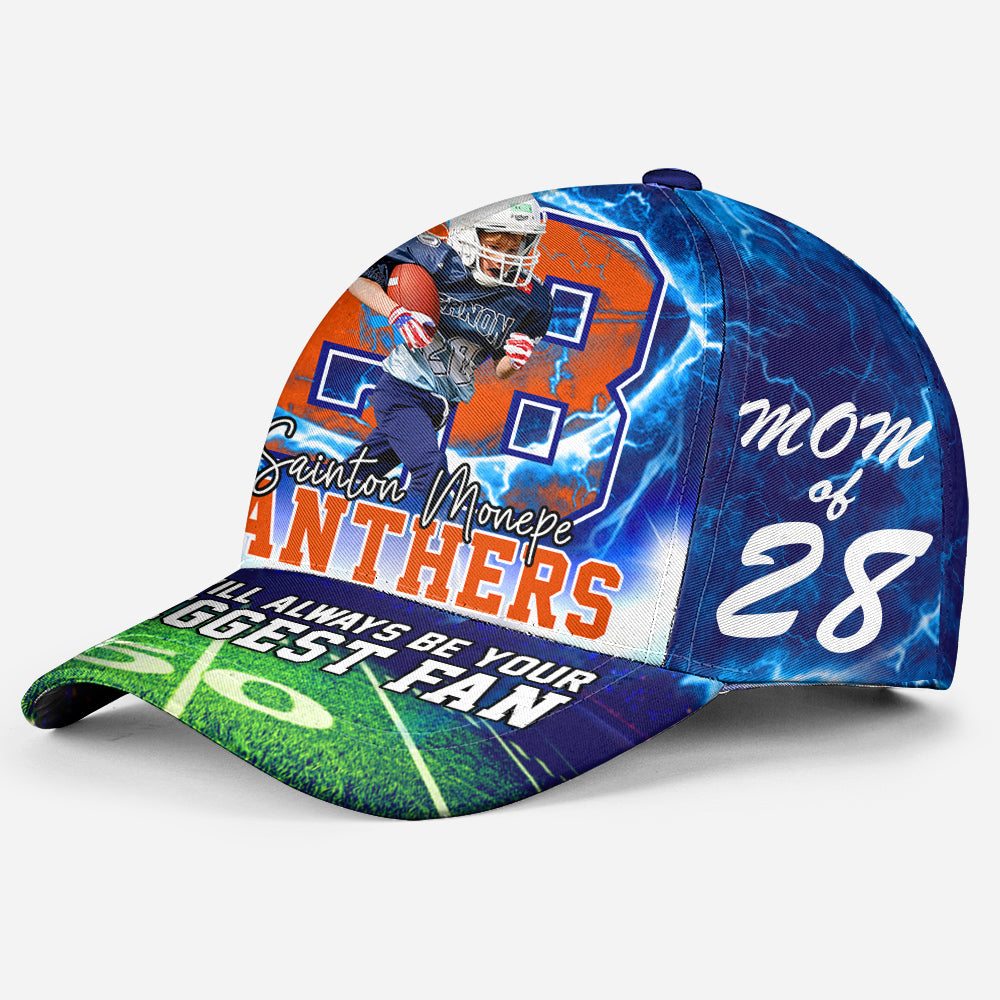 Persionalized Custom Football Cap - Gameday Football Thunder Cap Gift For Football Lovers Tu24 Li29