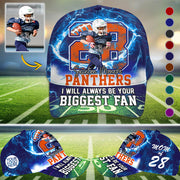Persionalized Custom Football Cap - Gameday Football Thunder Cap Gift For Football Lovers Tu24 Li29