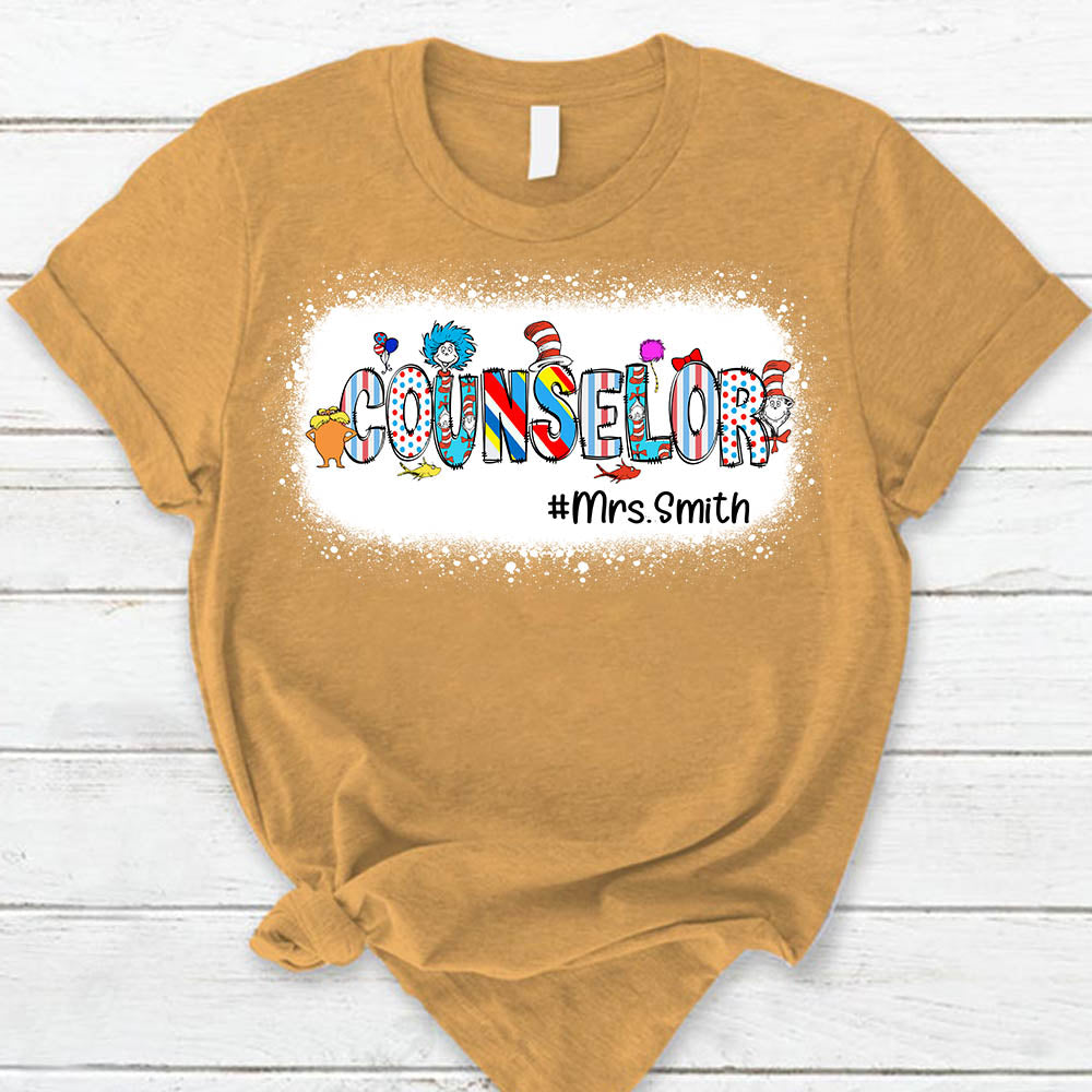 Personalized Teacher Shirt Read Across America Custom Teacher's Level - Dr Seuss Day Celebration Shirt Ph99 Nh00