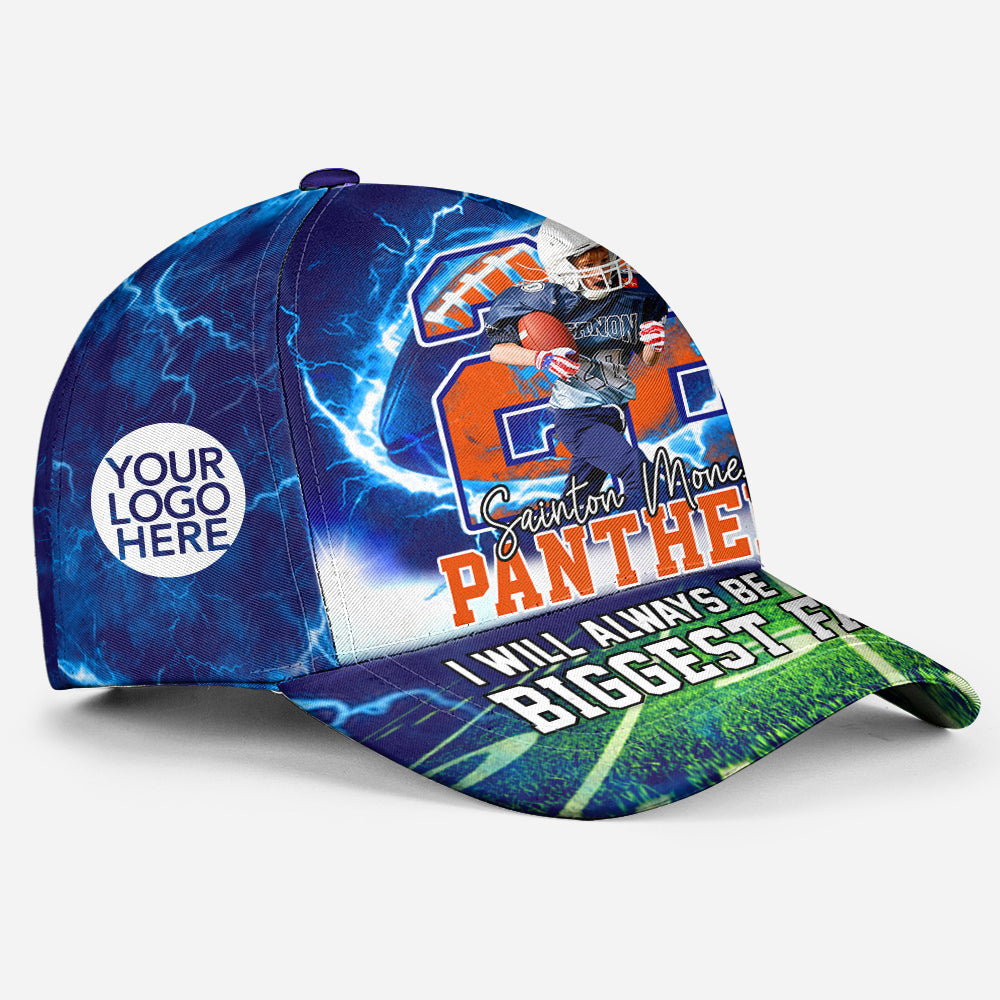 Persionalized Custom Football Cap - Gameday Football Thunder Cap Gift For Football Lovers Tu24 Li29