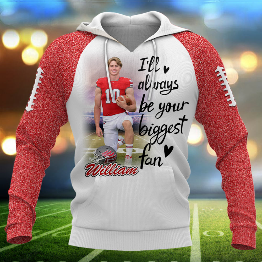 Custom Photo Football Game Day Football Gift For Football Lovers - Personalized All Over Print Gift For Footbal Tu24 Pt99