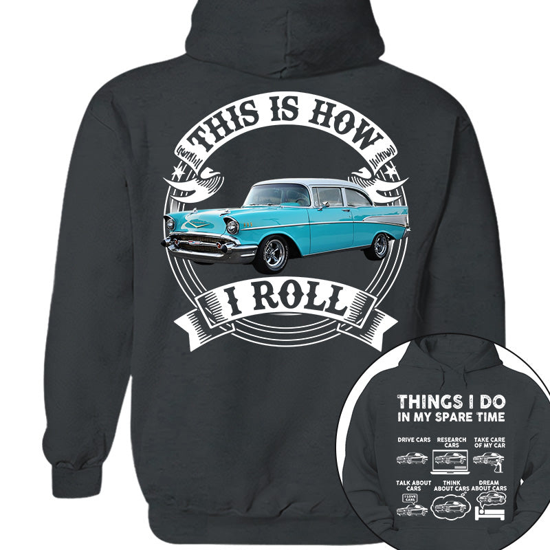 Things I Do In My Spare Time, I'm Not Old I'm Classic Funny Car Graphic Personalized Car's Photo Shirt Li29