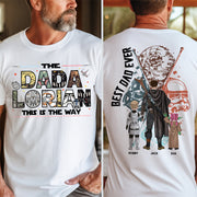 Best Dad Ever - The Dadalorian This Is They Way Personalized Shirt Gift For Dad - Custom Father's Day Gift 2026 Pt99