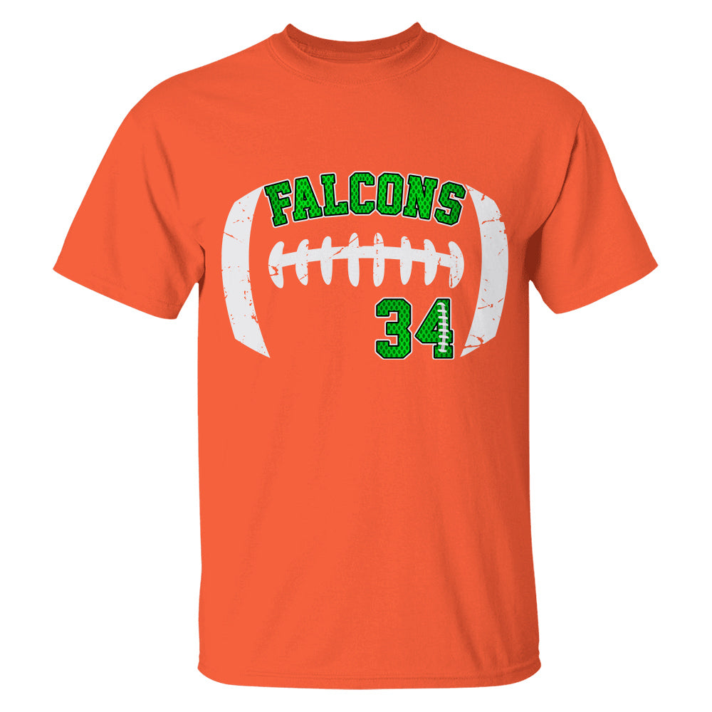 Personalized Shirt American Team Spirit Football Mom All Over Print Shirt For Football Family Member K1702