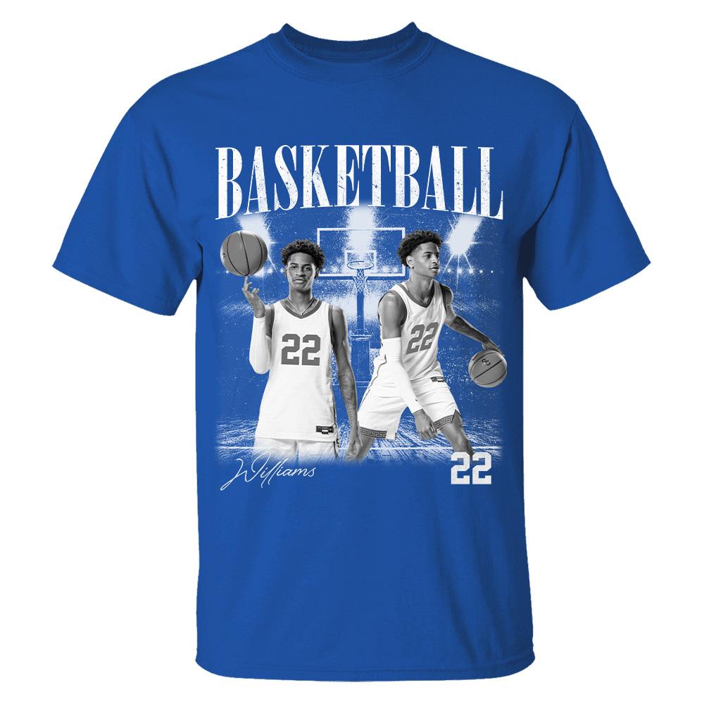 Basketball Gameday Vintage Shirt, Washed Tee Retro Bootleg Shirt For Basketball Players Tu24 Hv01
