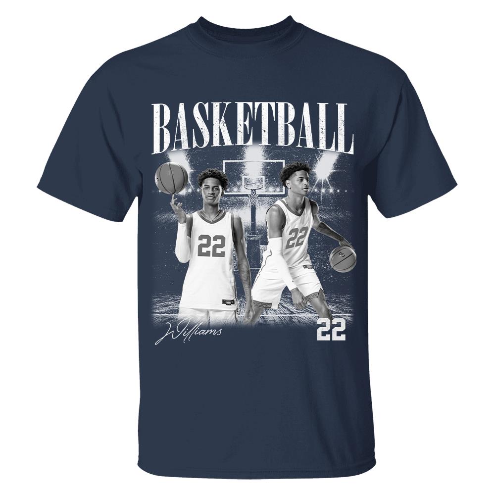 Basketball Gameday Vintage Shirt, Washed Tee Retro Bootleg Shirt For Basketball Players Tu24 Hv01