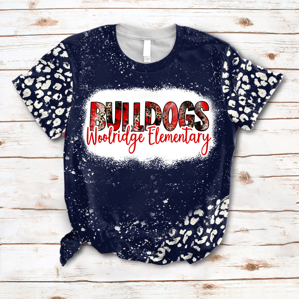Personalized Mascot School, Custom School's Name Teacher All Over Print Shirt Ph99 Nh00