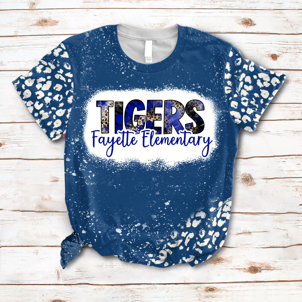 Personalized Mascot School, Custom School's Name Teacher All Over Print Shirt Ph99 Nh00