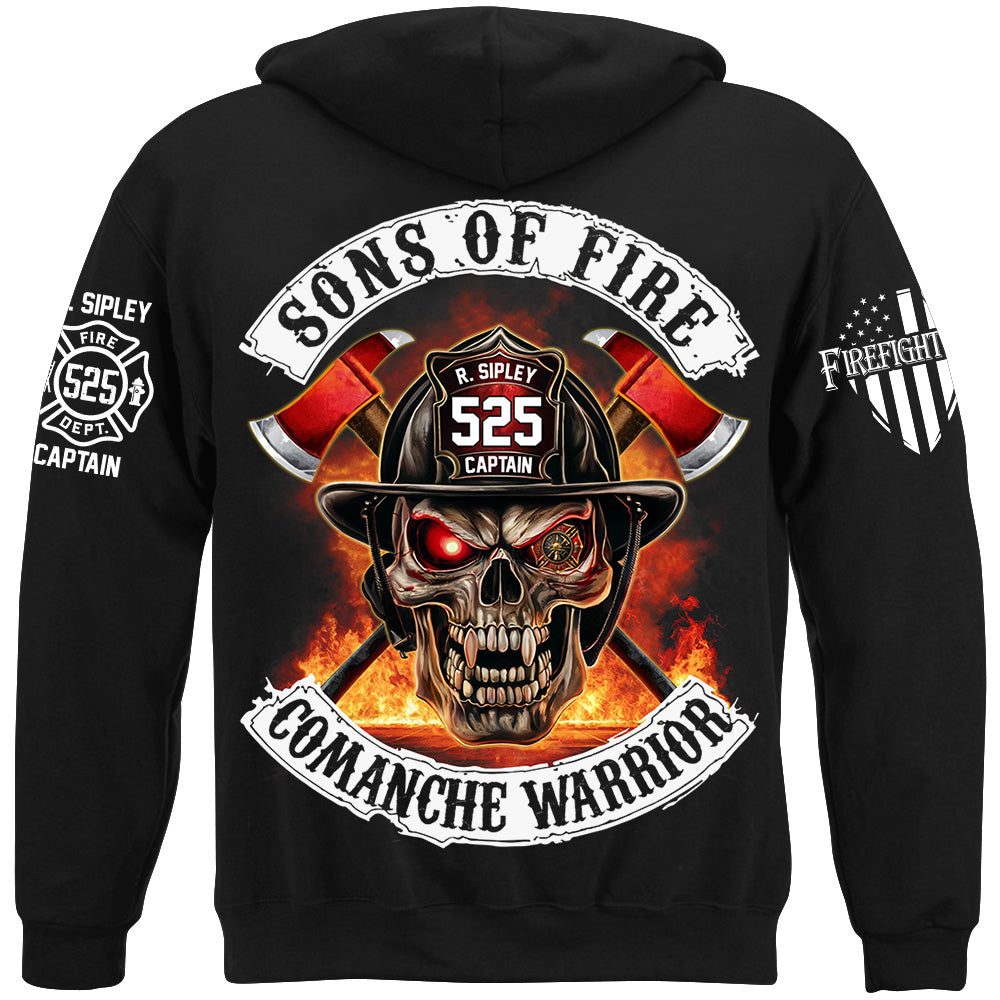 Firefighters Shirt Sons Of Fire Custom Shirt For Fireman Shirt H2511 Trna