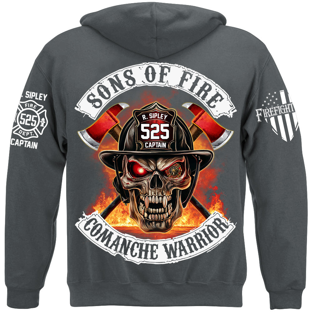 Firefighters Shirt Sons Of Fire Custom Shirt For Fireman Shirt H2511 Trna