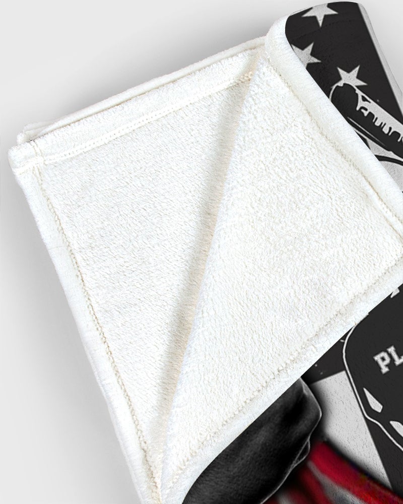 Baseball Boy American Flag Custom Blanket Gift For Baseball Player Baseball Lovers