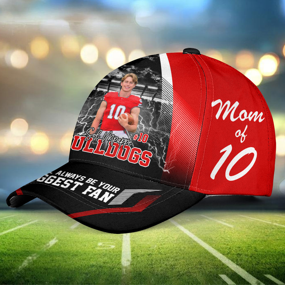 I Will Always Be Your Biggest Fan Personalized Photo Sports Cap Gift For Sport Family Lovers Tu24 Pt99