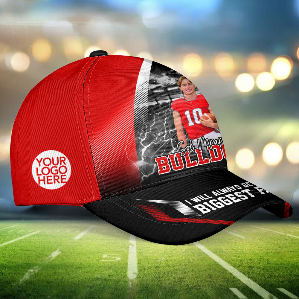 I Will Always Be Your Biggest Fan Personalized Photo Sports Cap Gift For Sport Family Lovers Tu24 Pt99