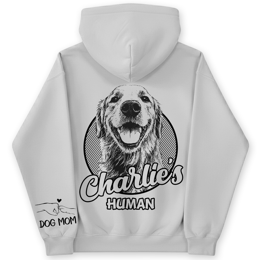 Personalized Dog Mom Dad Shirt, Custom Dog Photo Gift For Pet Lovers T1807