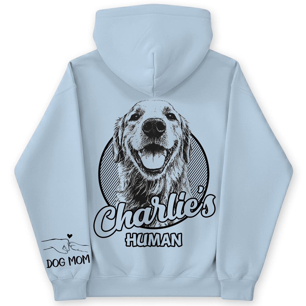 Personalized Dog Mom Dad Shirt, Custom Dog Photo Gift For Pet Lovers T1807