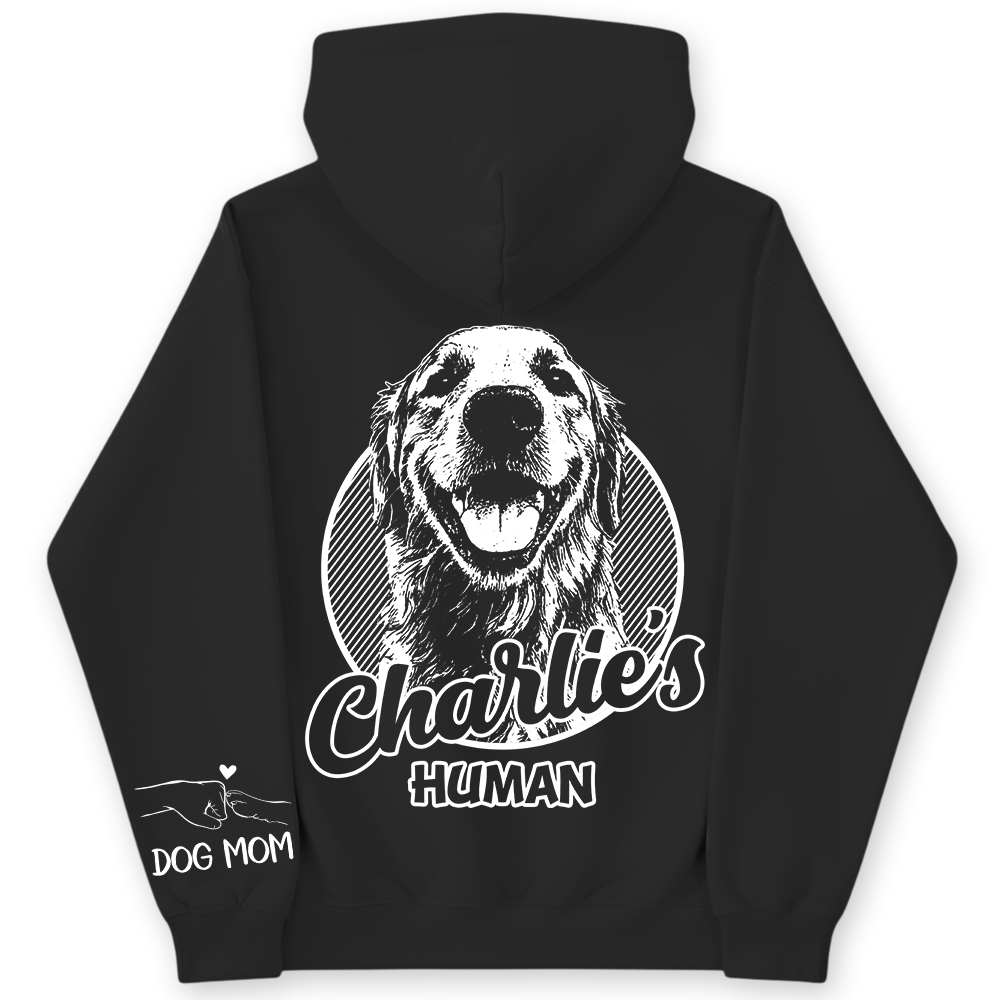 Personalized Dog Mom Dad Shirt, Custom Dog Photo Gift For Pet Lovers T1807