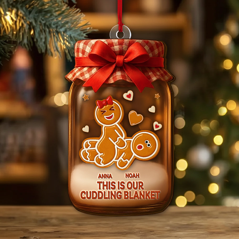 I'm Gonna Crumb Gingerbread  Ornament, Gag Gift, Funny Christmas Decoration, Funny Adult Christmas Ornament For Couple Tu24 Li29