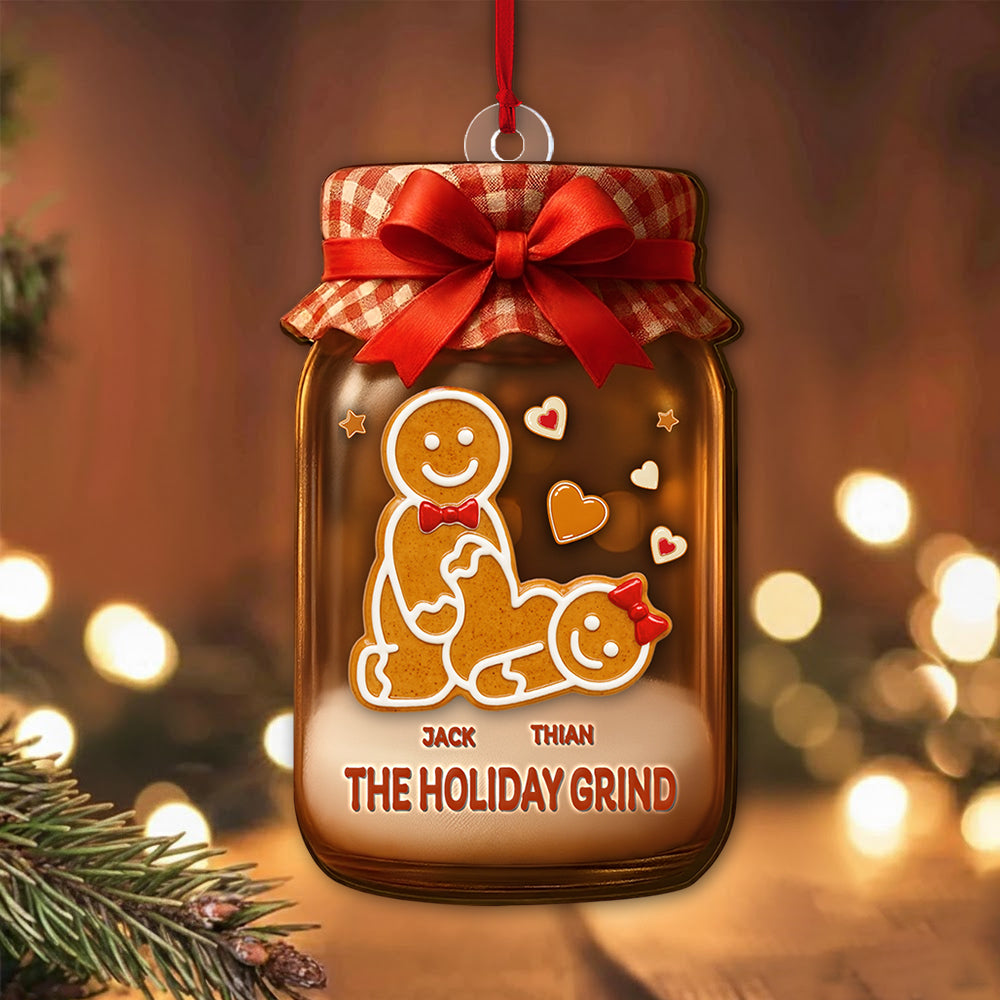 I'm Gonna Crumb Gingerbread  Ornament, Gag Gift, Funny Christmas Decoration, Funny Adult Christmas Ornament For Couple Tu24 Li29
