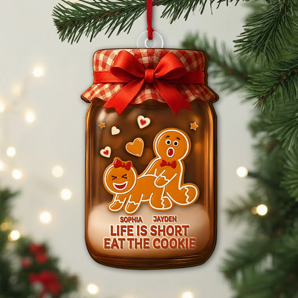 I'm Gonna Crumb Gingerbread  Ornament, Gag Gift, Funny Christmas Decoration, Funny Adult Christmas Ornament For Couple Tu24 Li29