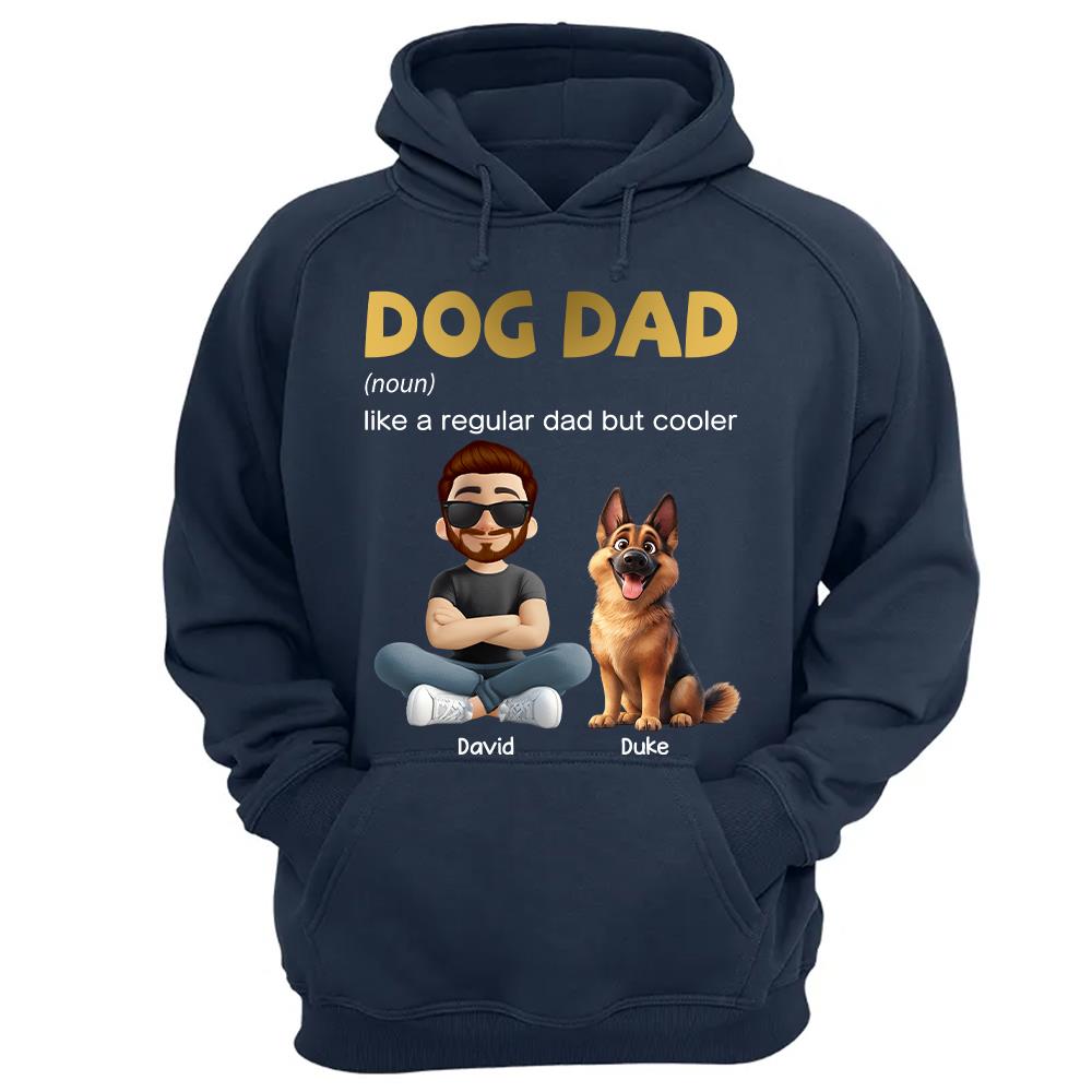 Dog Dad Personalized Shirt – Unique Gift for Dog Lovers & Fathers Tu24 Hv01