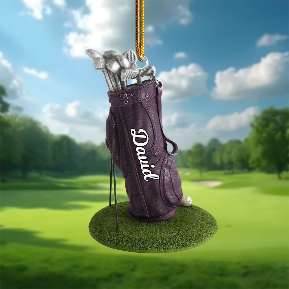 Vintage Golf Club Acrylic Ornament Gift For Golf Lovers Tu24