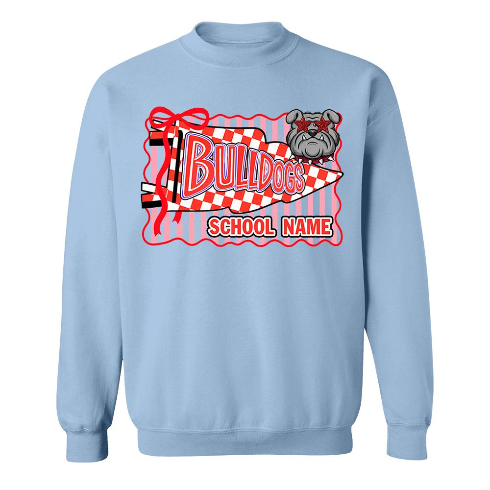Custom School Mascot, Football Team , School Spirit  L0411 Nh00