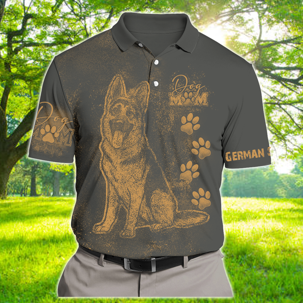 Personalized German Shepherd Bleach Style Dog Mom Shirt For Dog Lovers Nh00