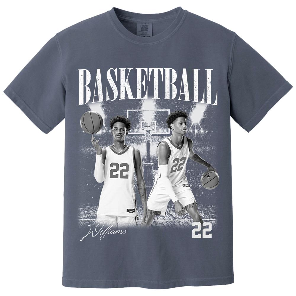 Basketball Gameday Vintage Shirt, Washed Tee Retro Bootleg Shirt For Basketball Players Tu24 Hv01