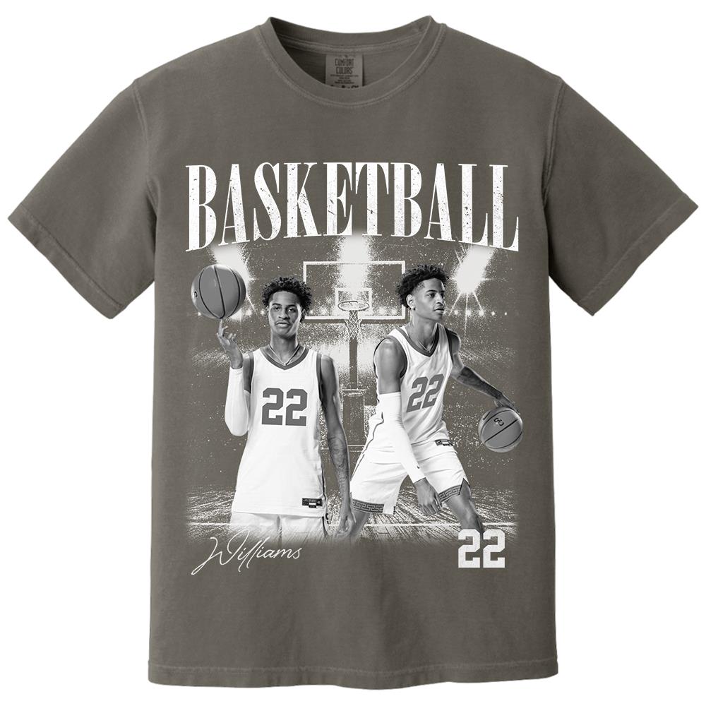 Basketball Gameday Vintage Shirt, Washed Tee Retro Bootleg Shirt For Basketball Players Tu24 Hv01
