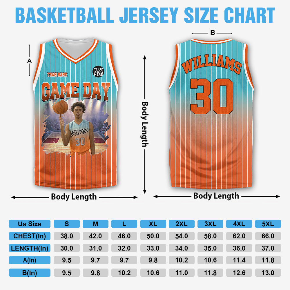 Game Day Basketball Persionalized Basketball Jersey Shirt Gift For Basketball Lovers Vr2 Tu24 Li29