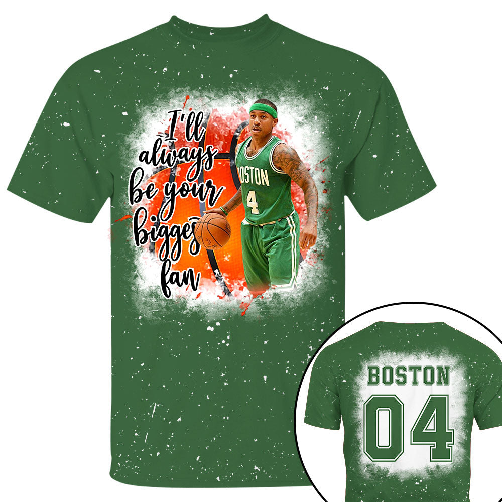 I'll Always Be Your Biggest Fan Personalized Shirt Custom Photo Player Sport Mom Shirt K1702