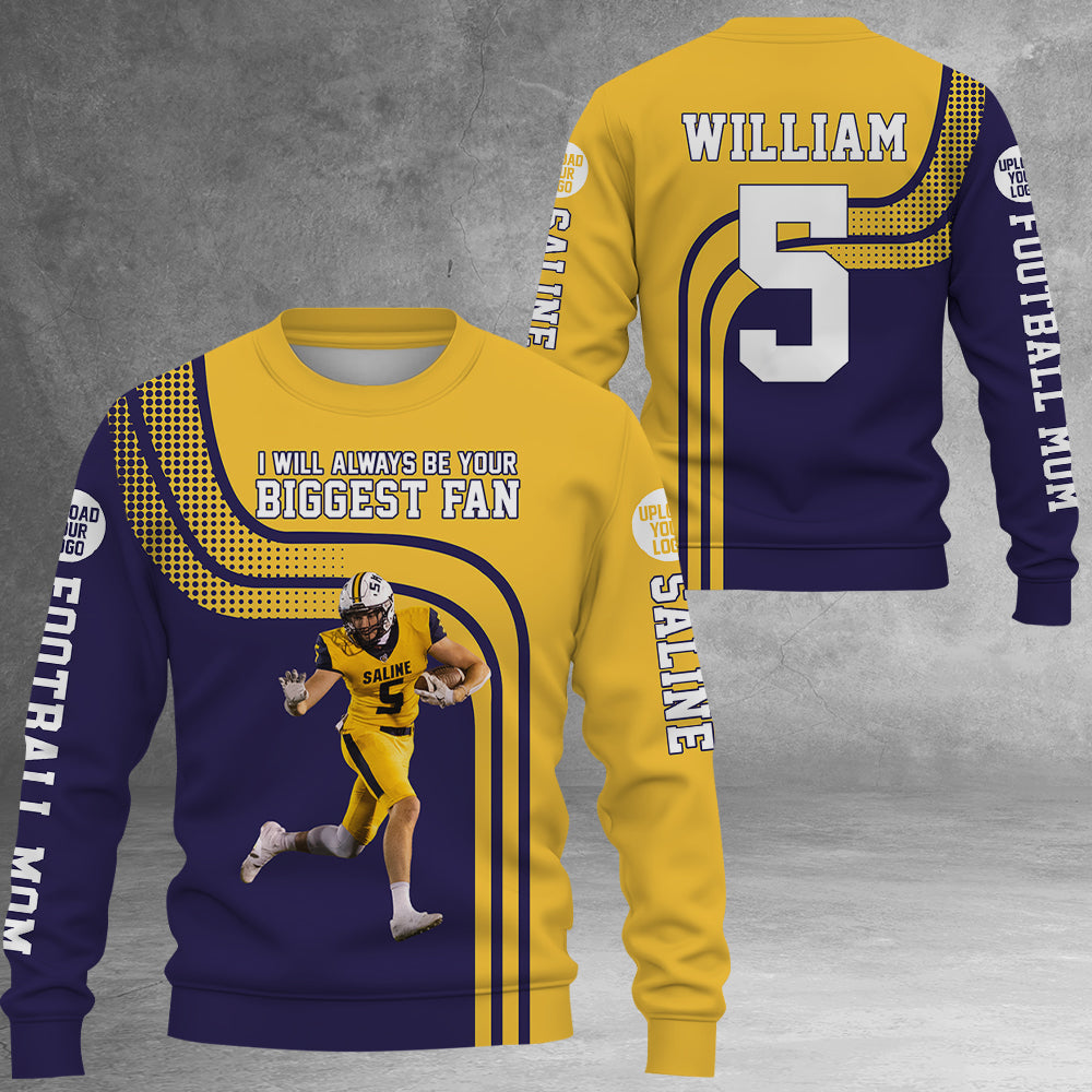 I Will Always Be Your Biggest Fan Personalized All Over Print Shirt For Family K1702