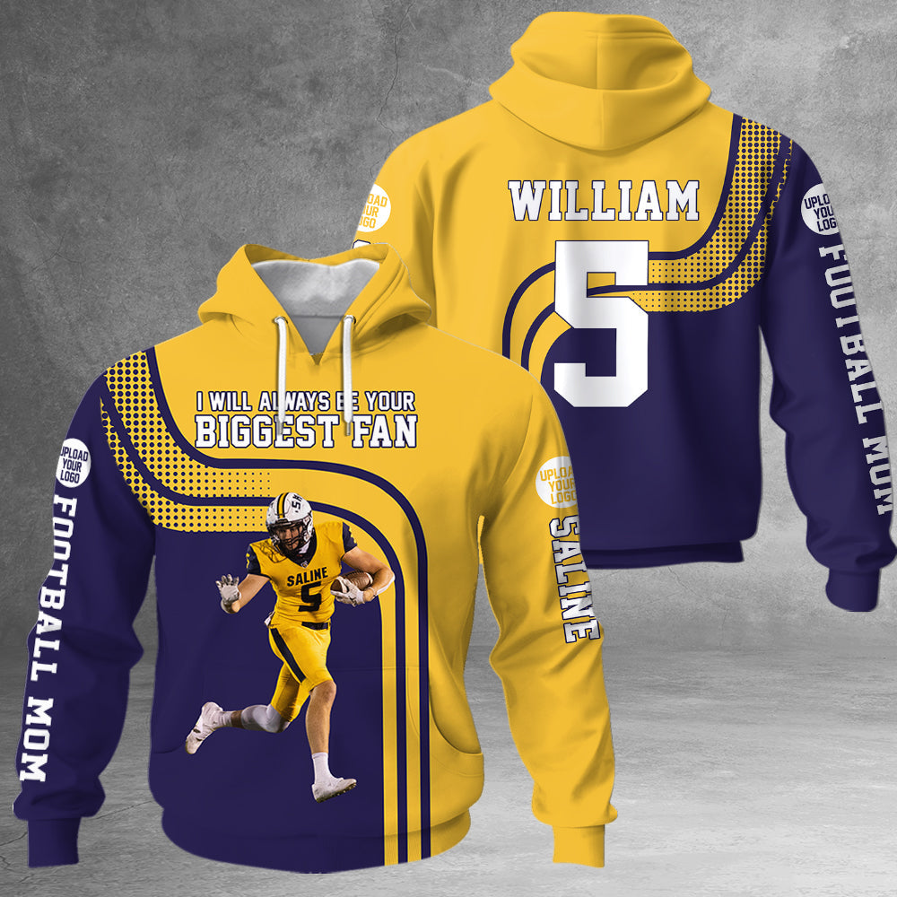 I Will Always Be Your Biggest Fan Personalized All Over Print Shirt For Family K1702