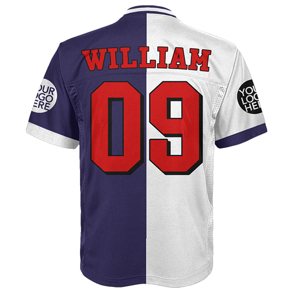 Football Game Day Personalized Jersey American Football Custom Photo Football Shirt Gift For Football Player K1702