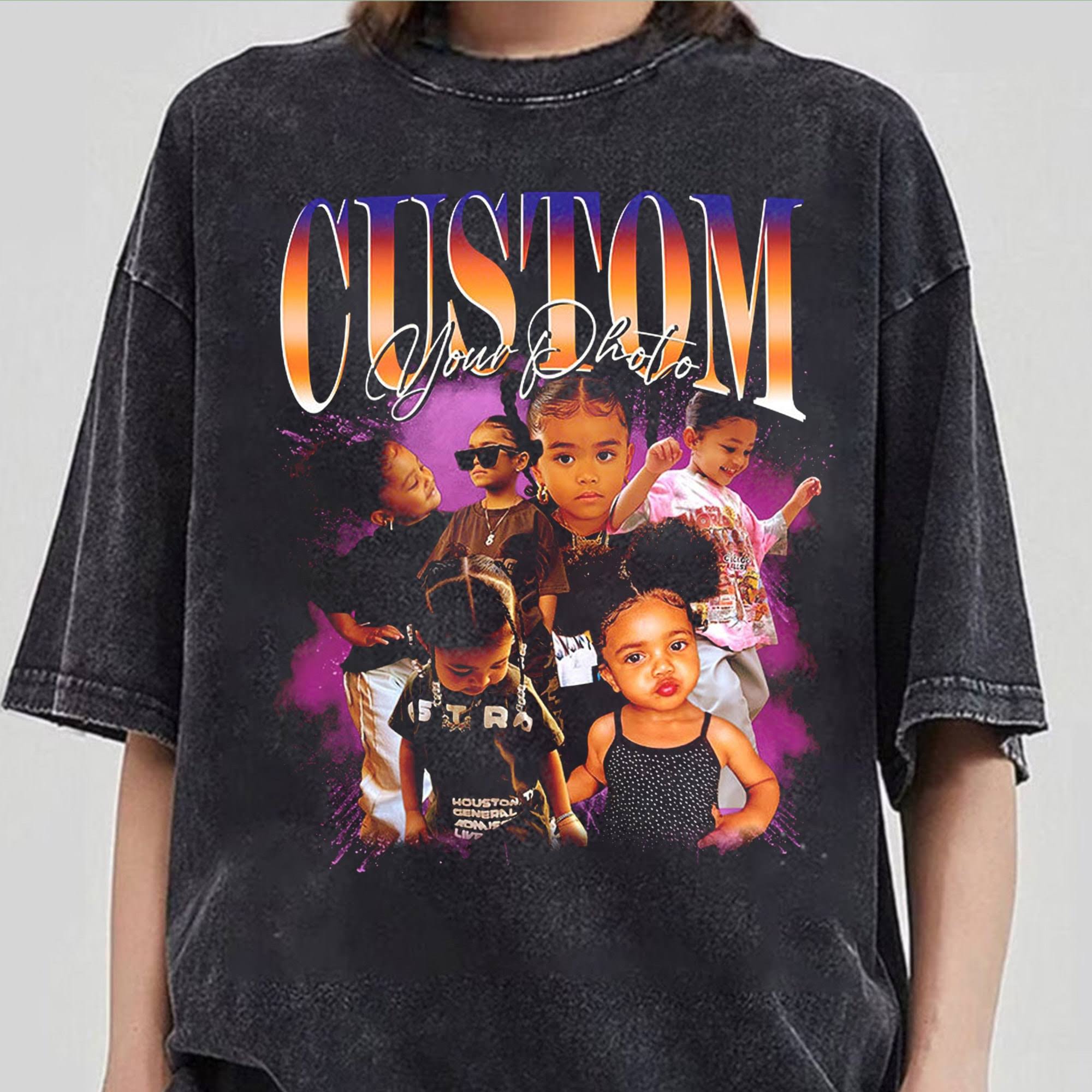 Custom Bootleg Rap Tee, Custom Photo Shirt, Custom Photo Vintage Graphic 90s Tshirt, CUSTOM Your Own Bootleg Idea Here, Insert Your Design